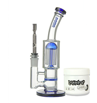 Набор Rastashop 1x8-Arm Hncmb Perc  + Dynavap M7 - Бонги - Бонги стеклянные - Изогнутые бонги - Магазин домашних увлечений homehobbyshop.ru